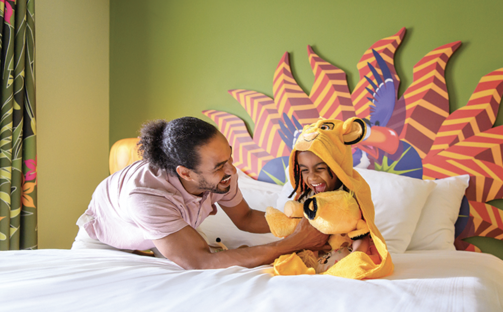 The Lion King family suite at Disney's Art of Animation Resort