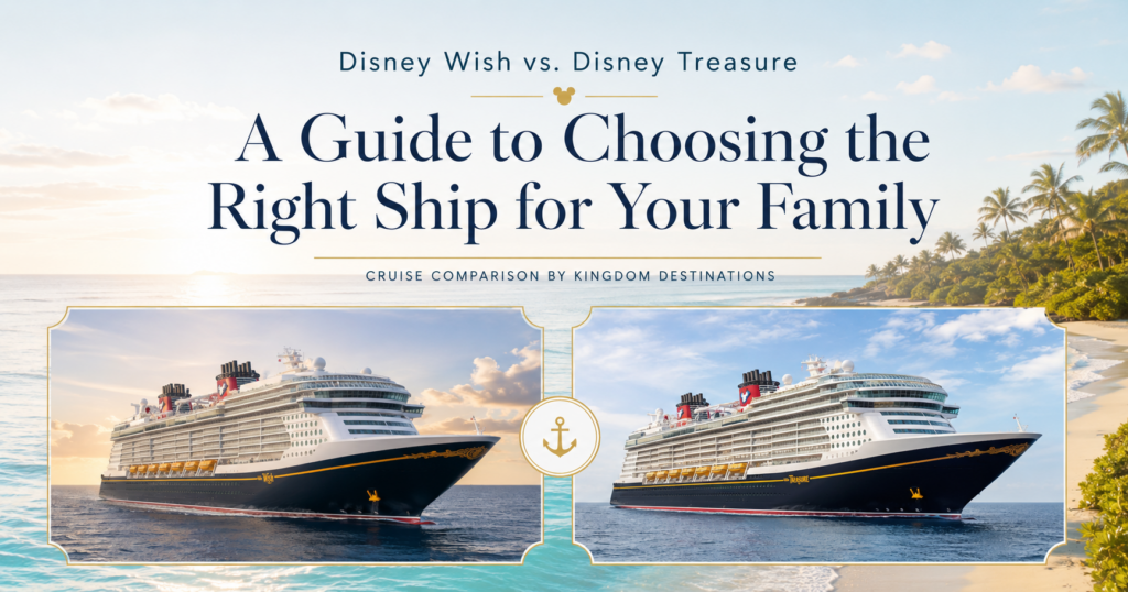disney wish vs disney treasure