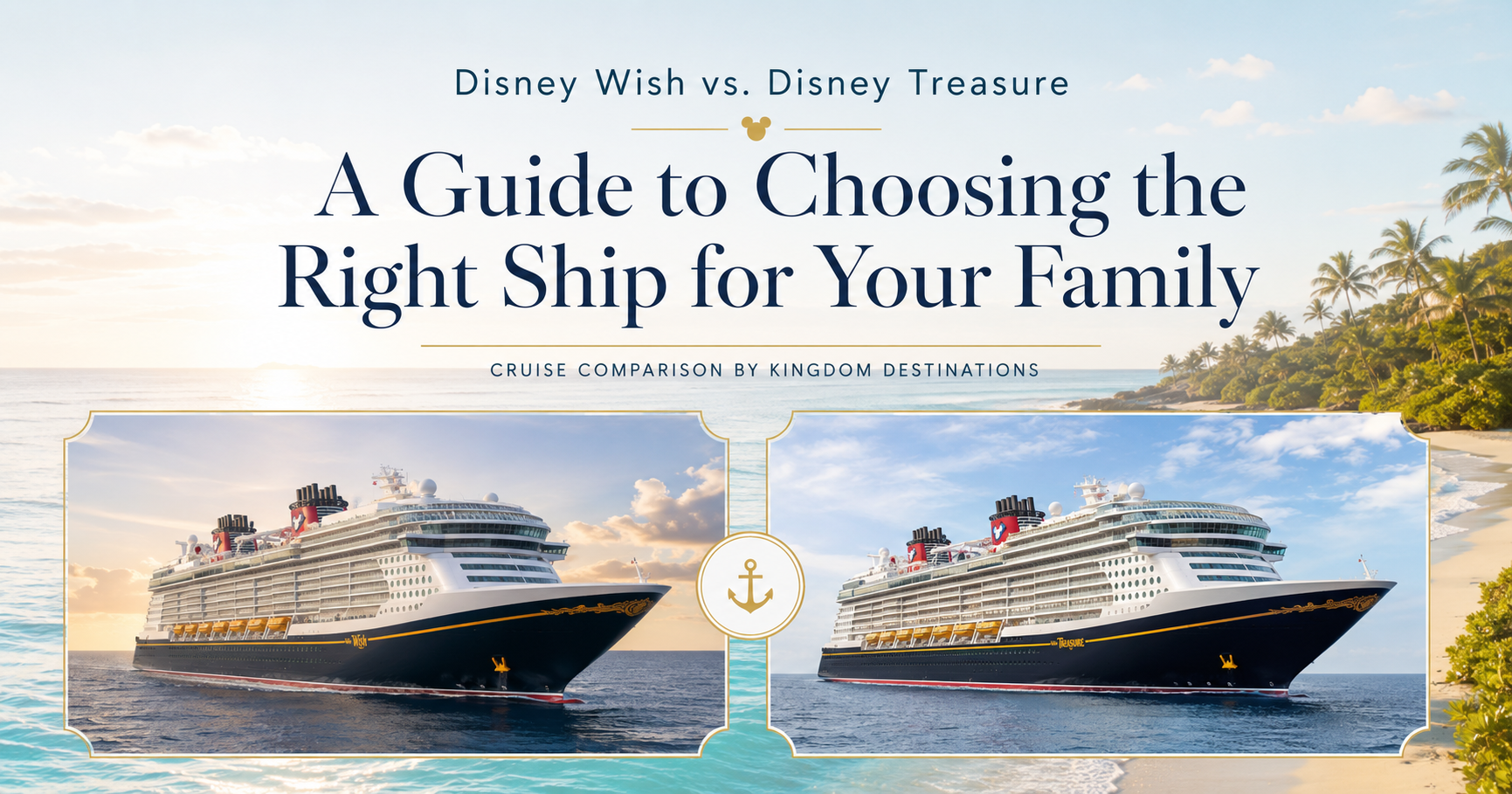 disney wish vs disney treasure